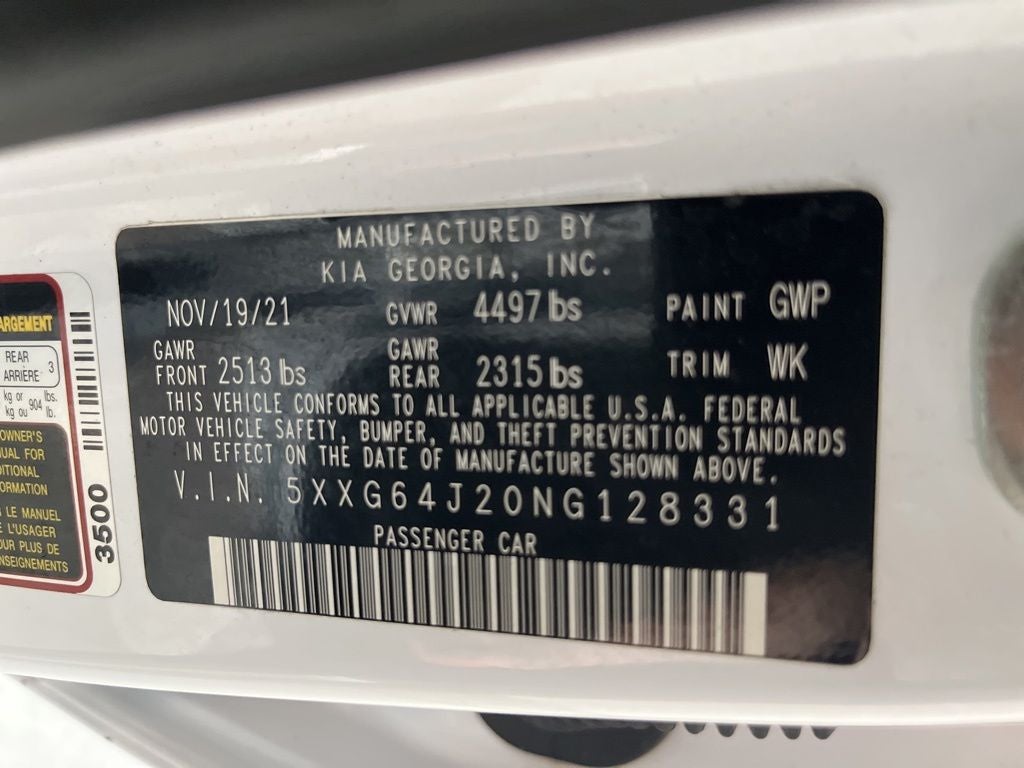 2022 Kia K5 GT-Line
