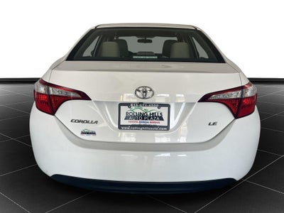2016 Toyota Corolla LE