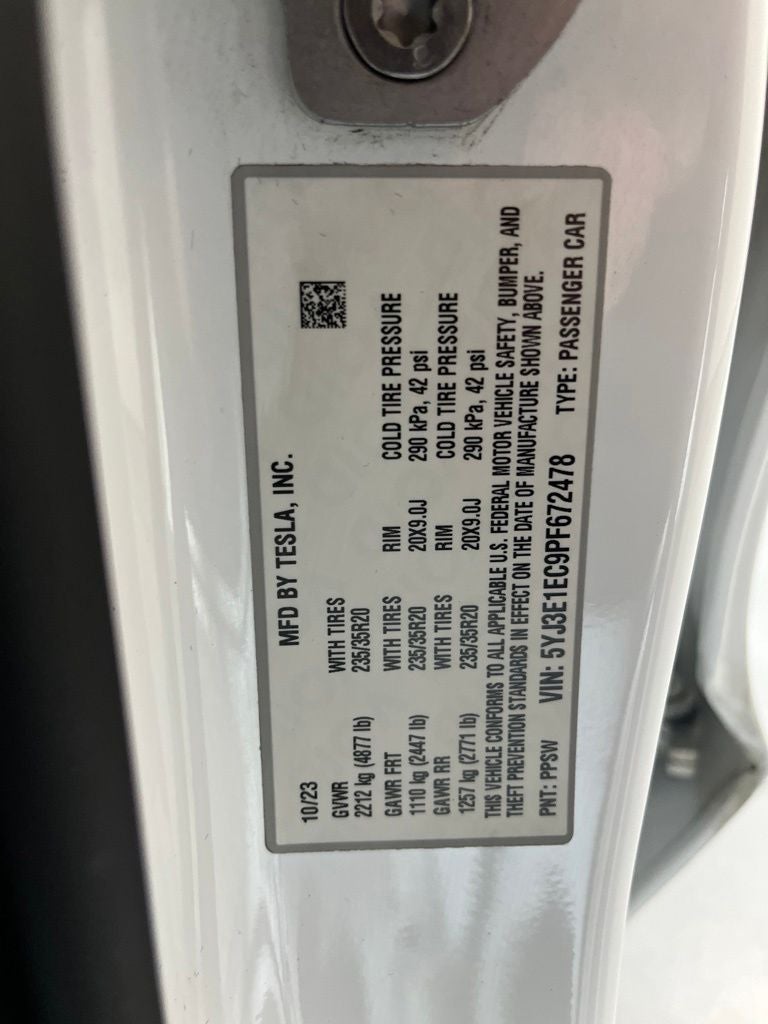 2023 Tesla Model 3 Performance
