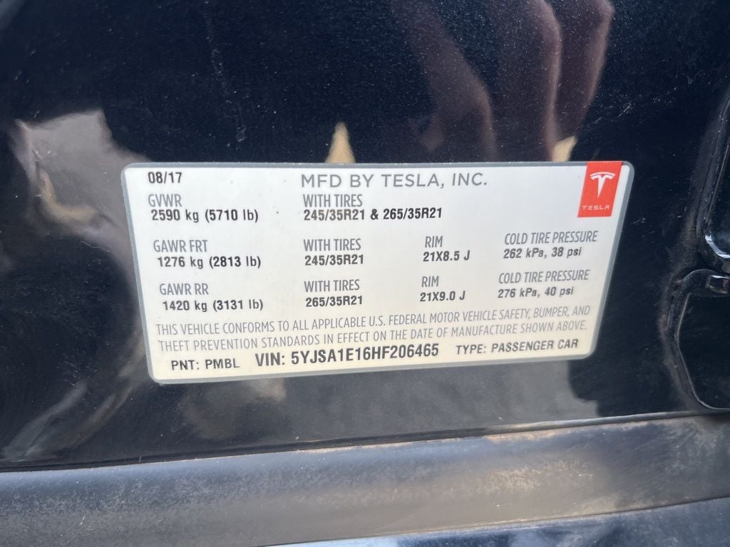 2017 Tesla Model S 75