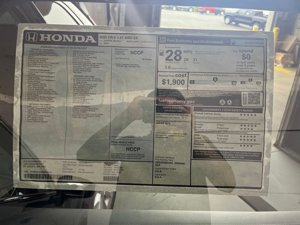 2025 Honda CR-V EX