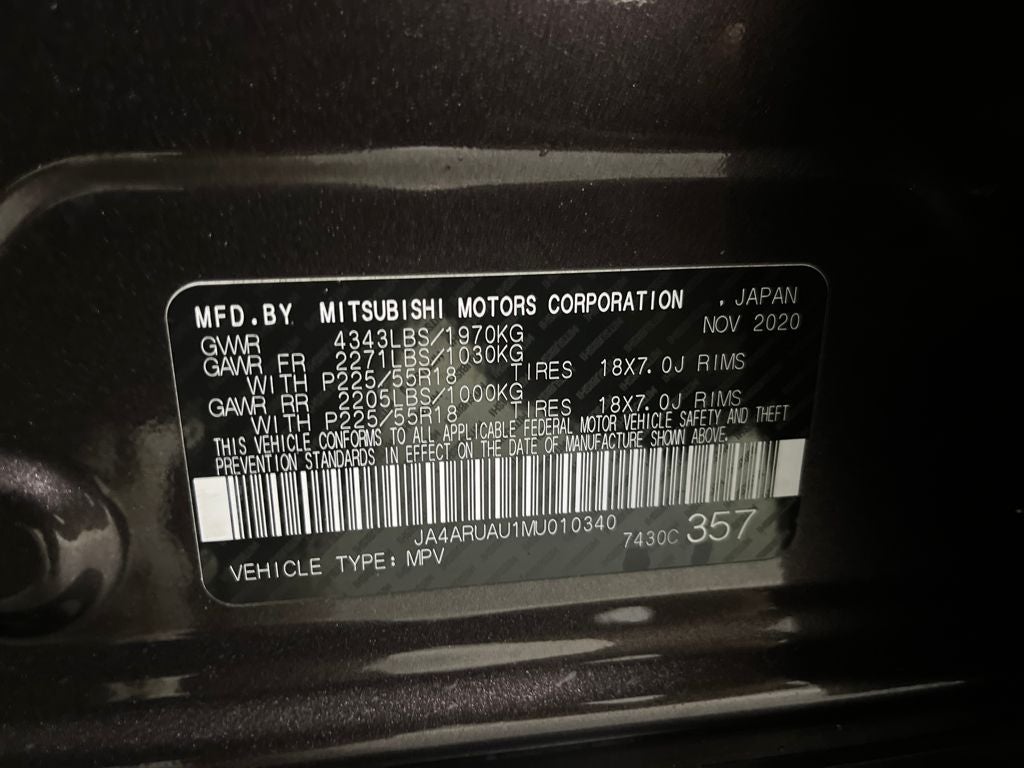 2021 Mitsubishi Outlander Sport 2.0 SE