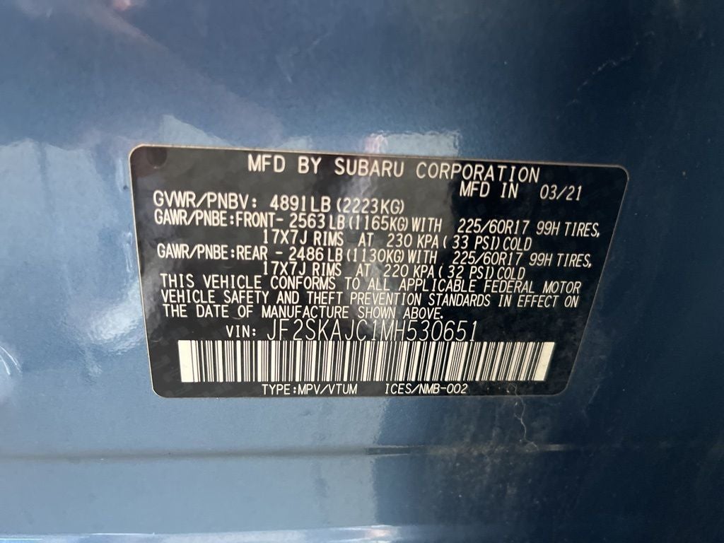 2021 Subaru Forester Premium