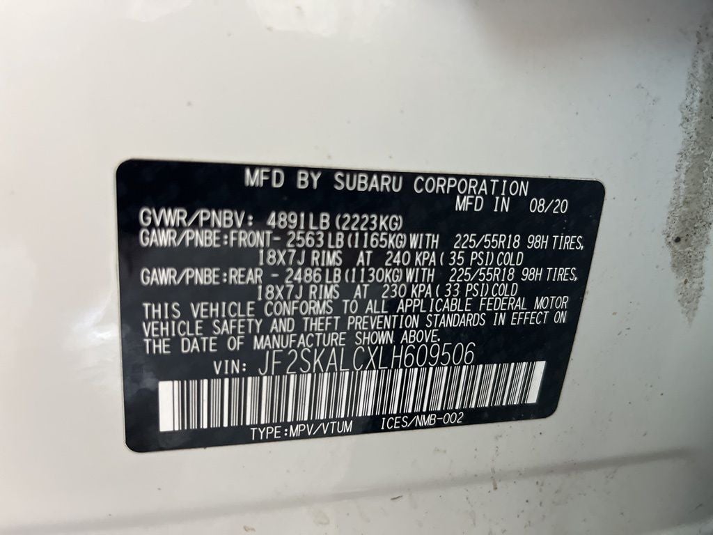 2020 Subaru Forester Sport