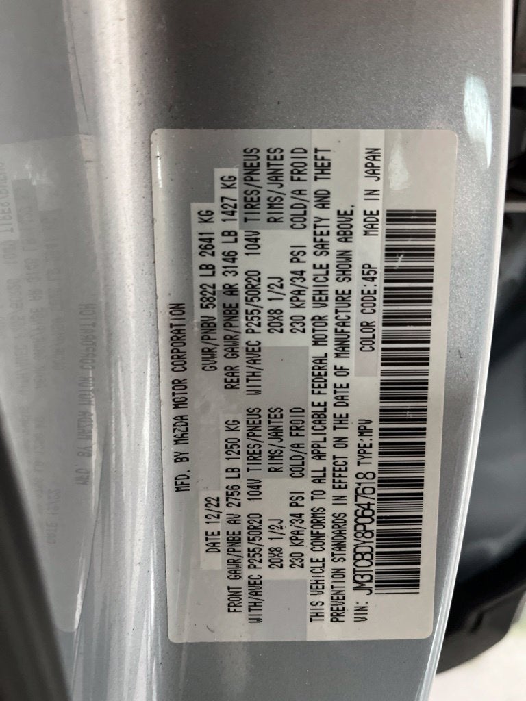 2023 Mazda Mazda CX-9 Grand Touring