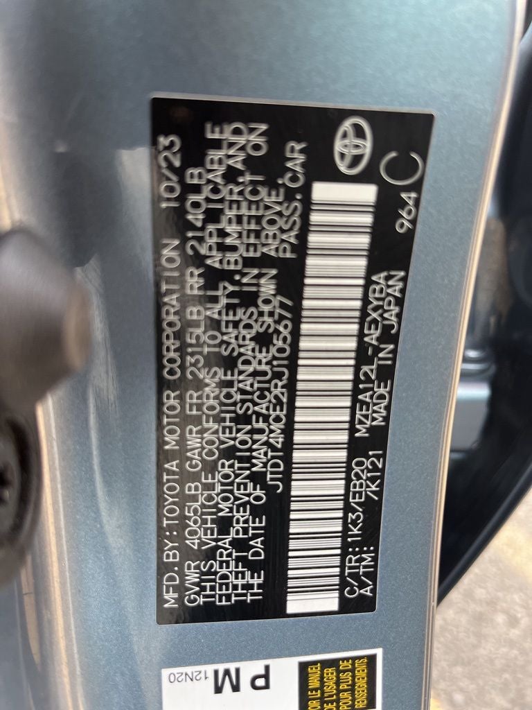 2024 Toyota Corolla XSE