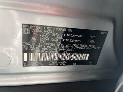2019 Toyota RAV4 Hybrid XLE