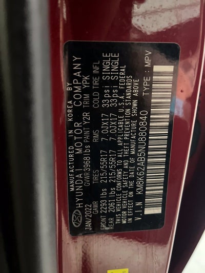 2022 Hyundai Kona SEL
