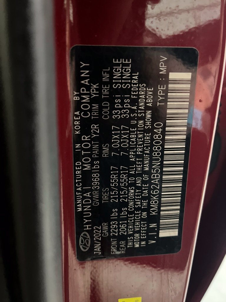 2022 Hyundai Kona SEL