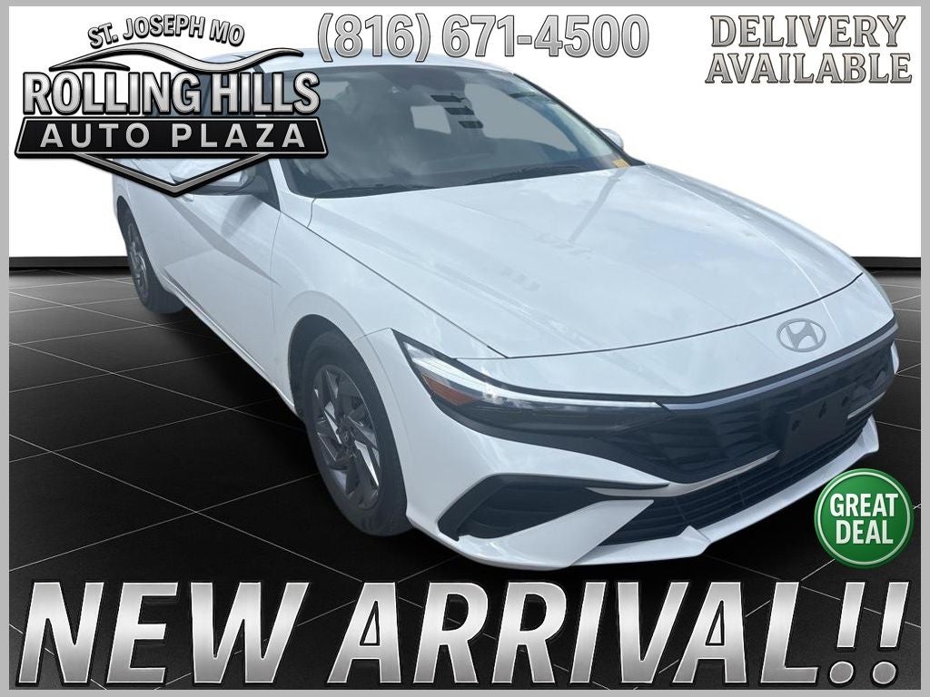 2025 Hyundai Elantra Hybrid Blue