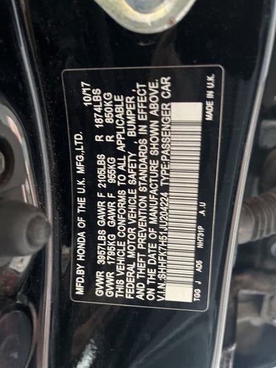 2018 Honda Civic EX