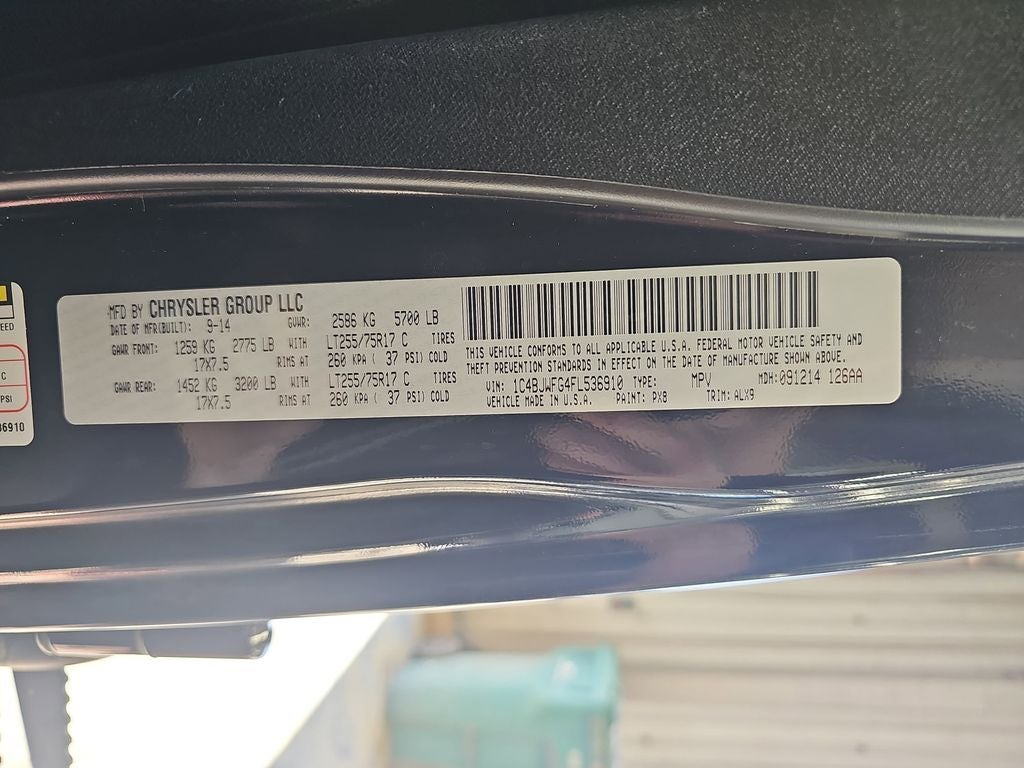 2015 Jeep Wrangler Unlimited Rubicon