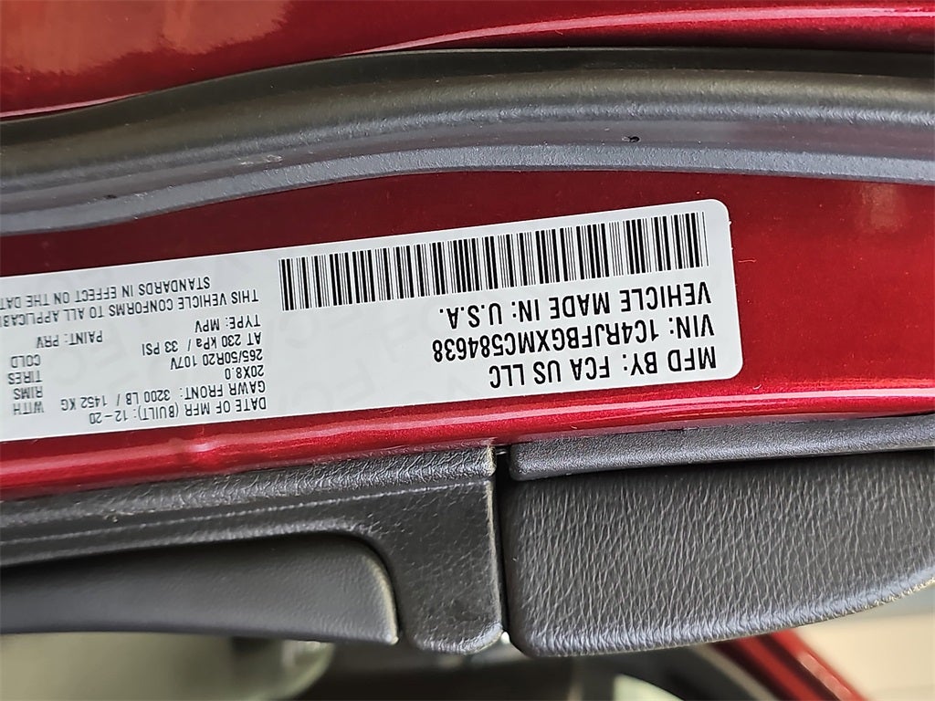 2021 Jeep Grand Cherokee 80th Anniversary Edition