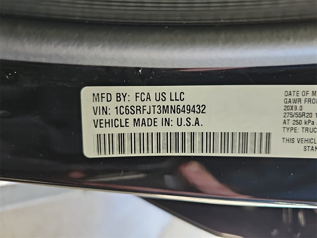 2021 RAM 1500 Laramie