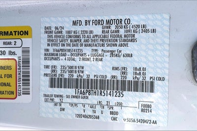 2024 Ford Mustang EcoBoost