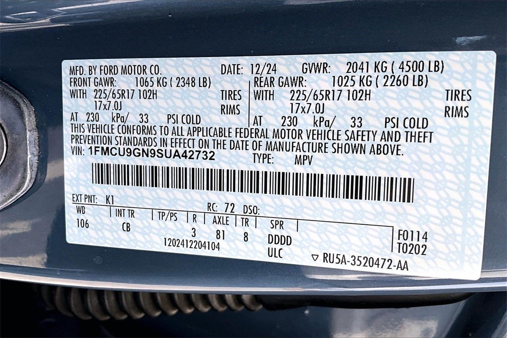 2025 Ford Escape Active