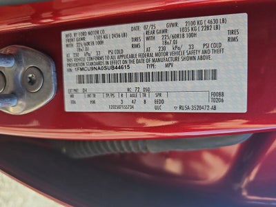 2025 Ford Escape ST-Line Select