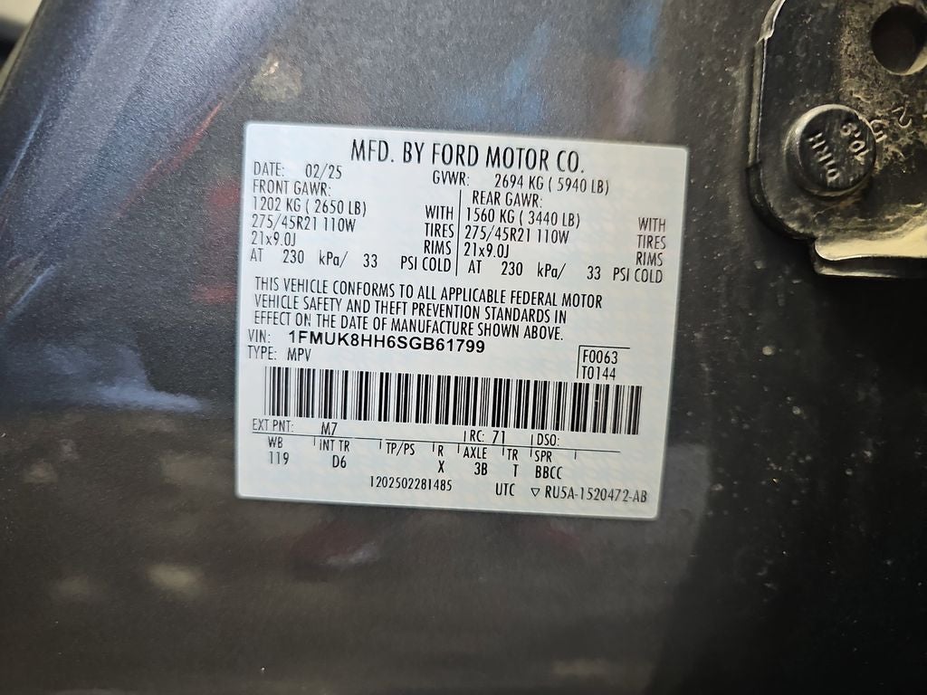 2025 Ford Explorer Platinum