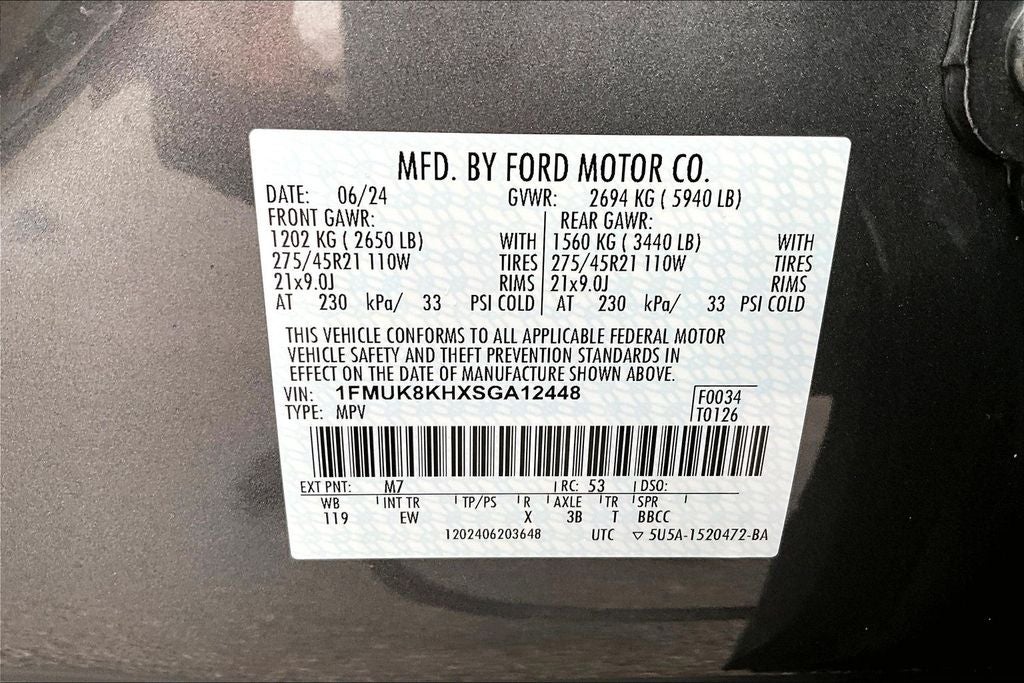 2025 Ford Explorer ST-Line