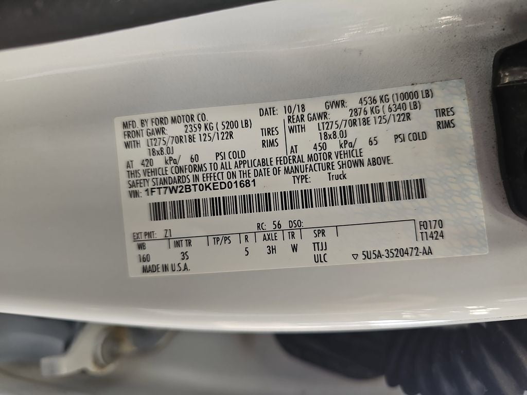 2019 Ford F-250SD XLT