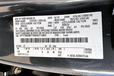 2019 Ford F-250SD Lariat