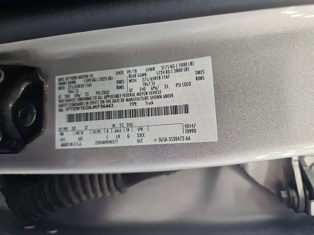 2018 Ford F-150 XLT