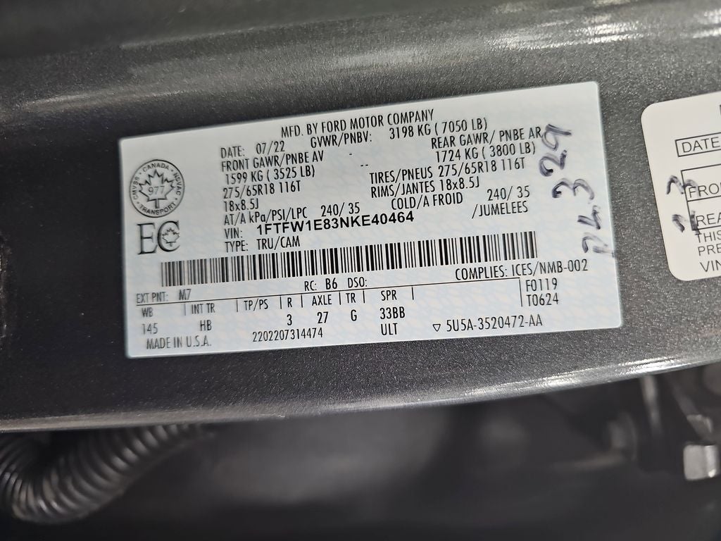 2022 Ford F-150 Lariat