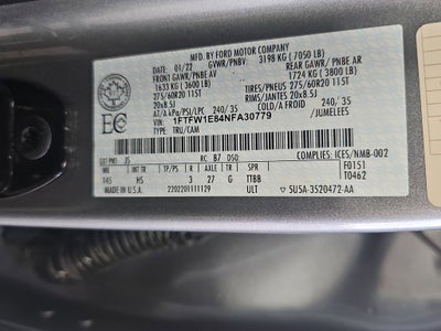 2022 Ford F-150 Lariat