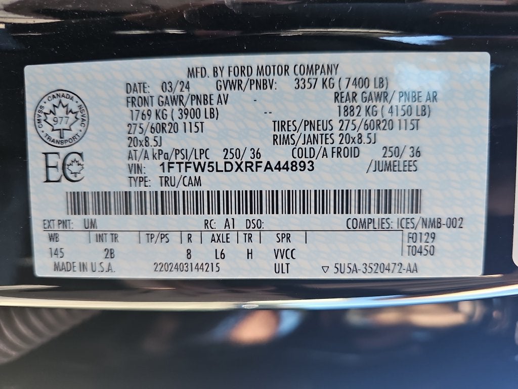 2024 Ford F-150 Lariat