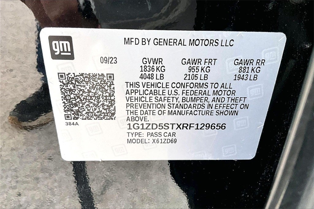 2024 Chevrolet Malibu LT 1LT