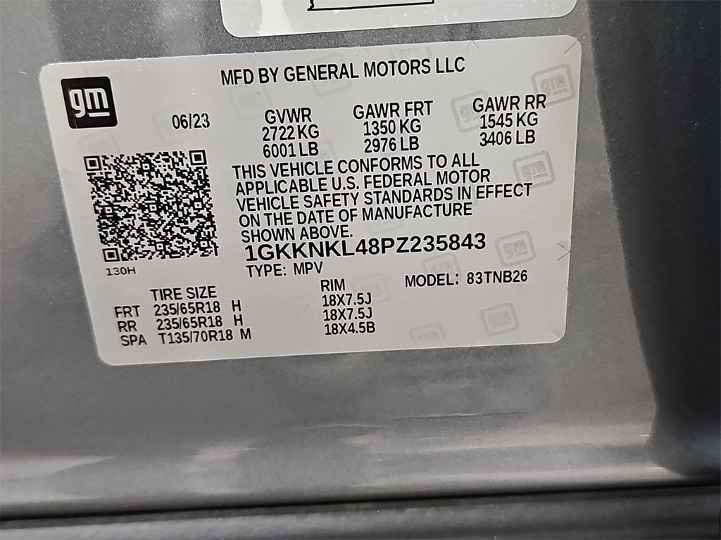 2023 GMC Acadia SLE