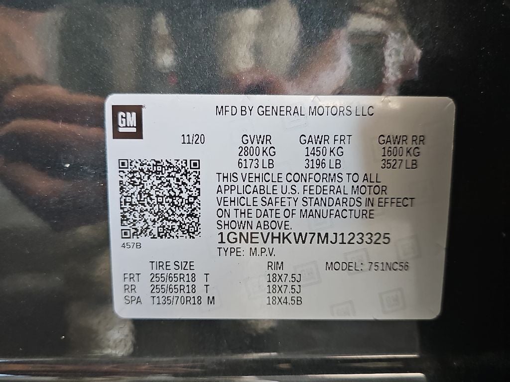 2021 Chevrolet Traverse LT Leather