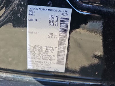 2024 Nissan Altima 2.5 SV