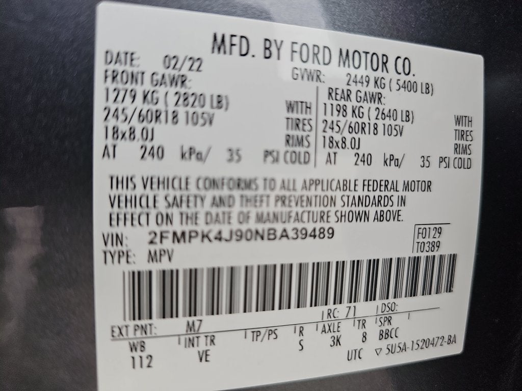 2022 Ford Edge SEL