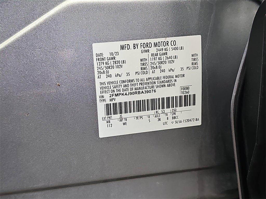 2024 Ford Edge ST Line