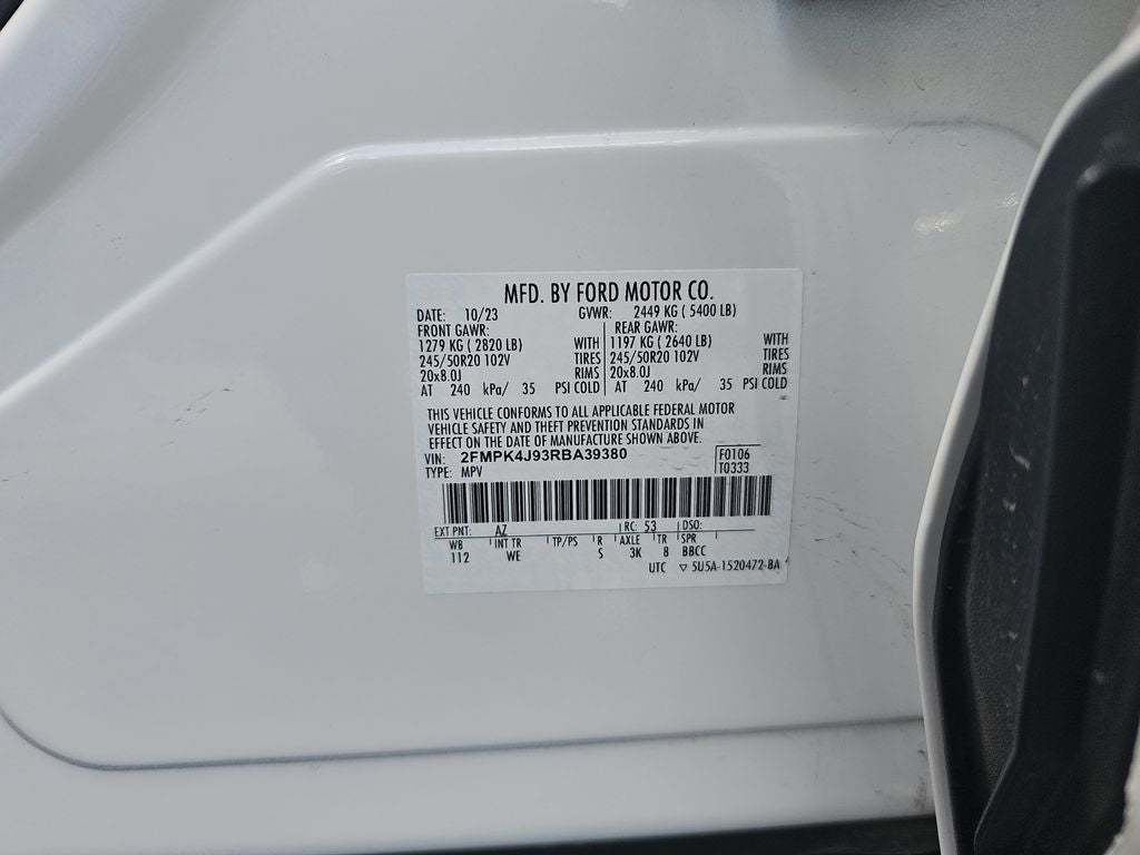 2024 Ford Edge ST Line