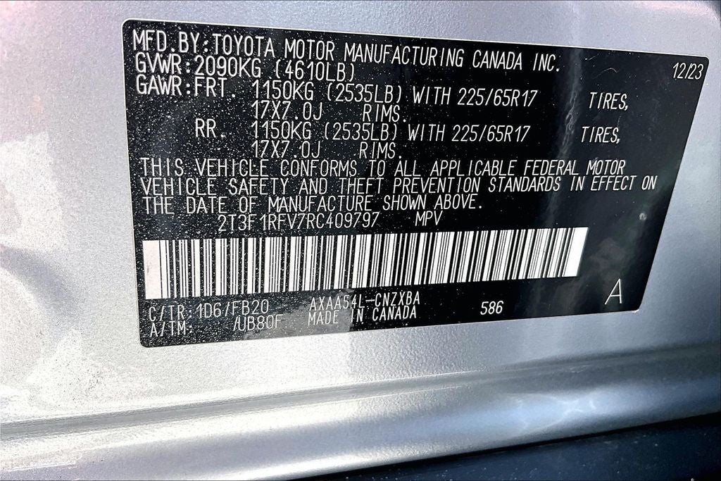 2024 Toyota RAV4 LE