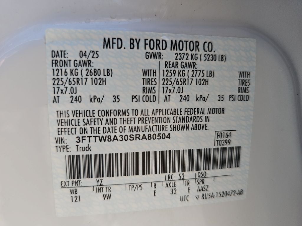2025 Ford Maverick XL