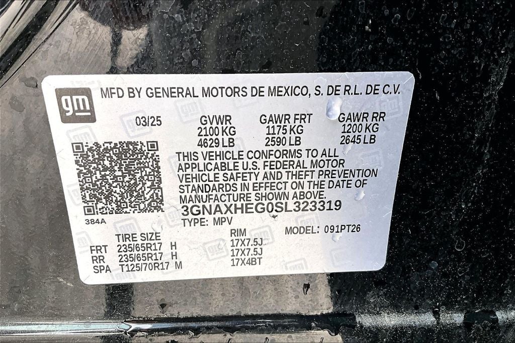 2025 Chevrolet Equinox LT