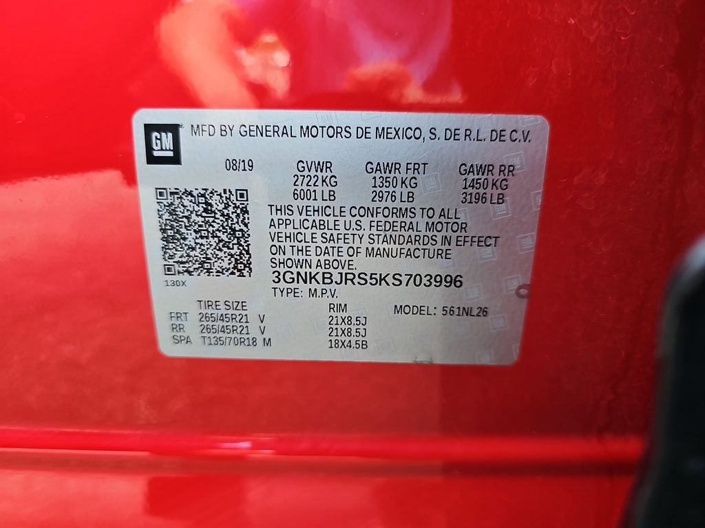 2019 Chevrolet Blazer RS