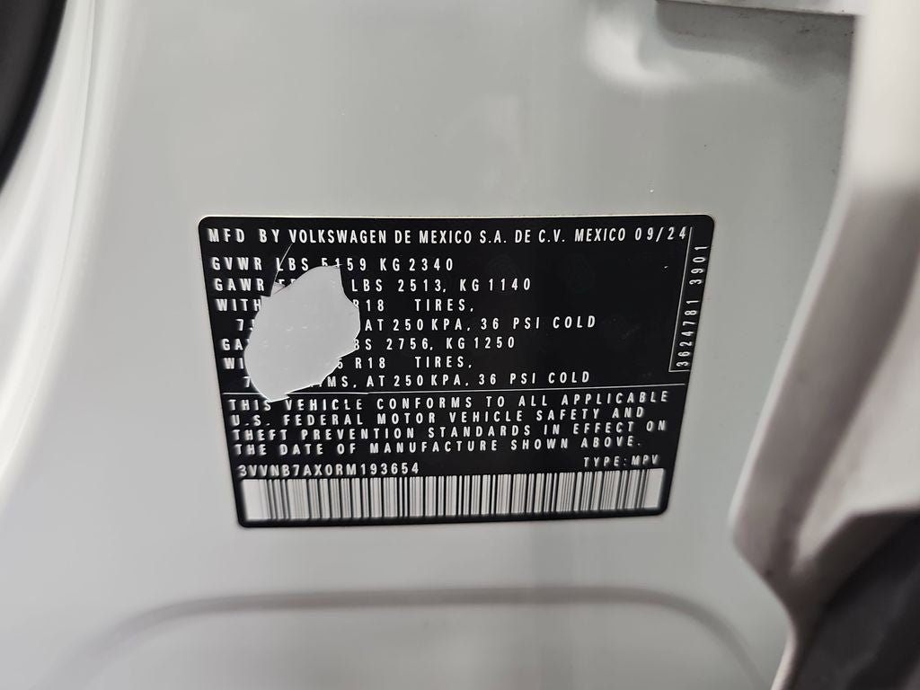 2024 Volkswagen Tiguan 2.0T SE