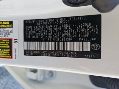 2023 Toyota Camry LE
