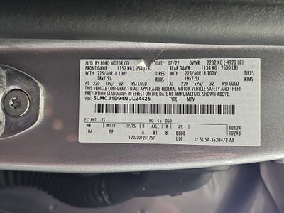 2022 Lincoln Corsair Standard