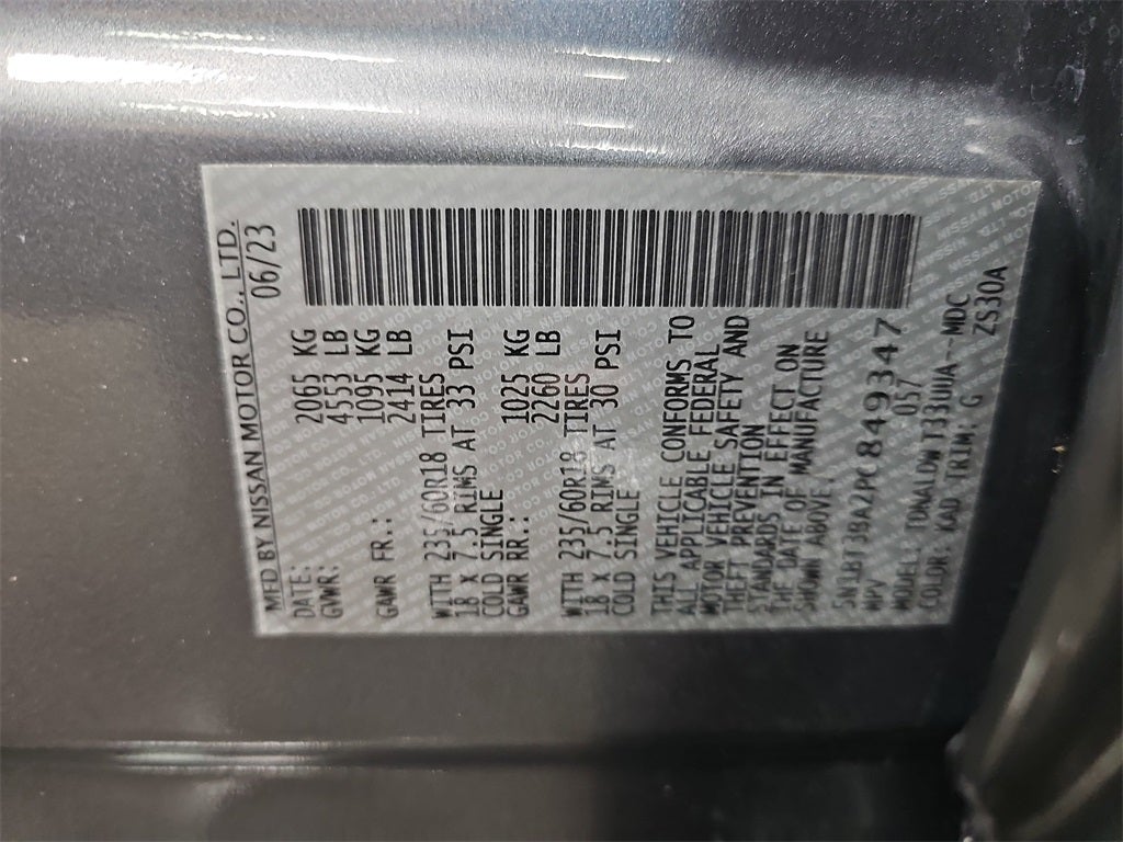 2023 Nissan Rogue SV