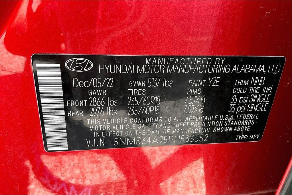 2023 Hyundai Santa Fe SEL