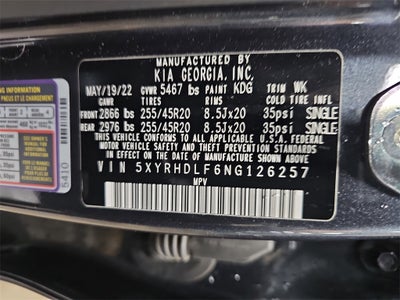 2022 Kia Sorento X-Line EX