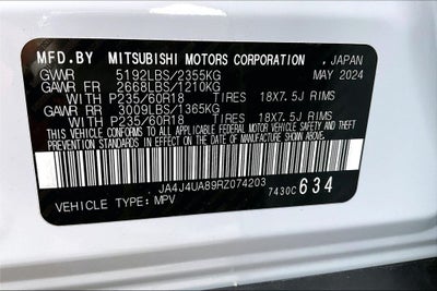2024 Mitsubishi Outlander ES