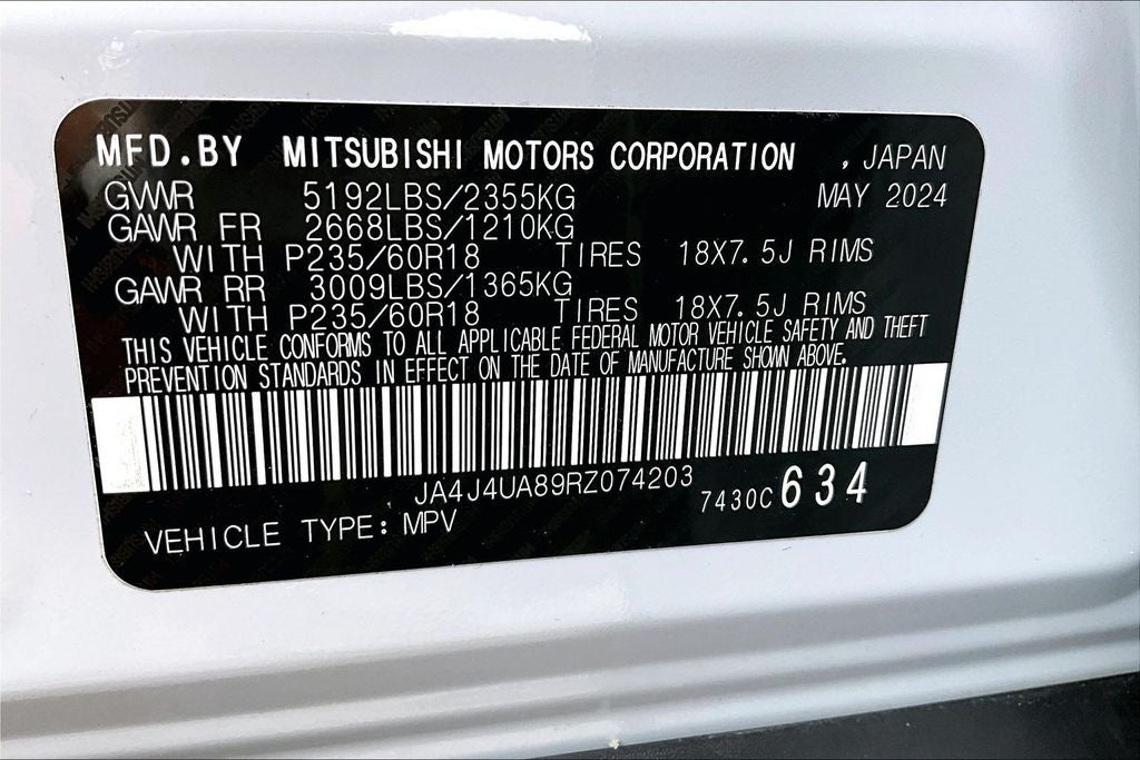 2024 Mitsubishi Outlander ES