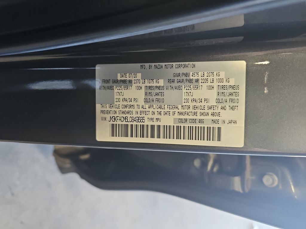 2020 Mazda Mazda CX-5 Touring