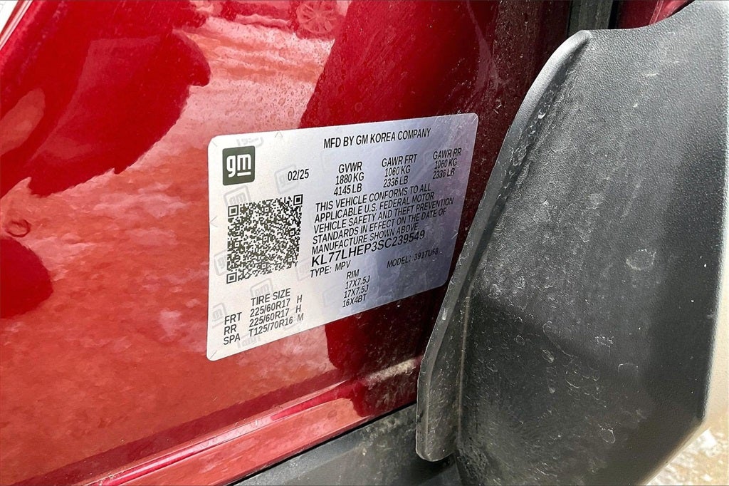 2025 Chevrolet Trax LT